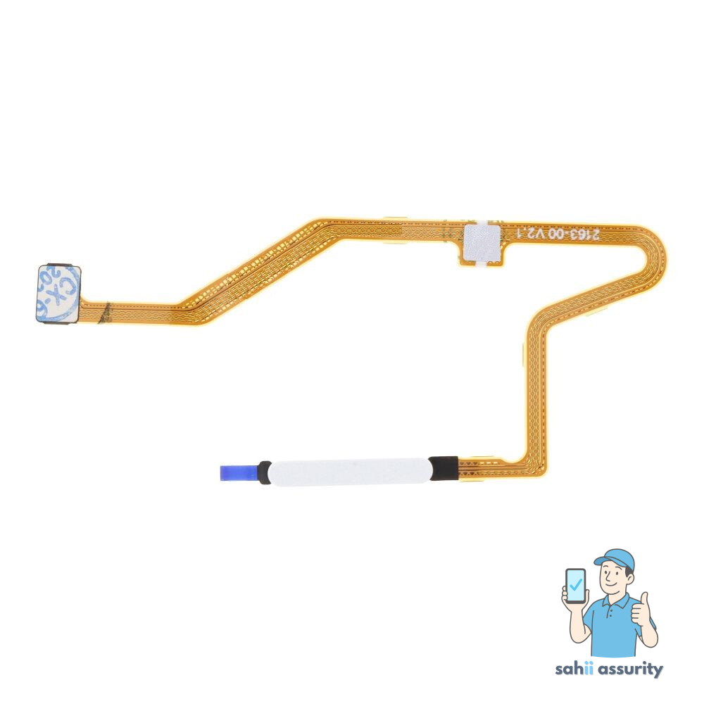 Fingerprint Sensor with Flex Cable for Xiaomi Redmi Note 12 Pro Plus 5G White